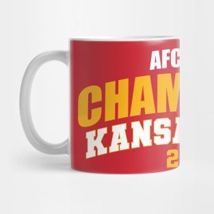 Kansas City Football - Division Champs Mug